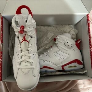 Air Jordan Retro 6 Red Oreo ♥️